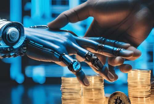 Cryptocurrency, AI generated image